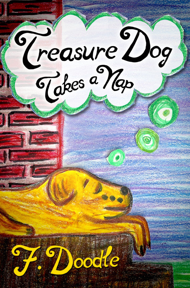 Treasure Dog Takes A Nap