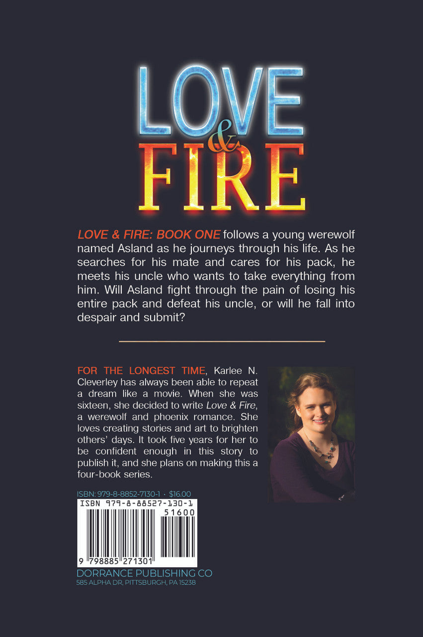 Love & Fire: Book One – Dorrance Bookstore