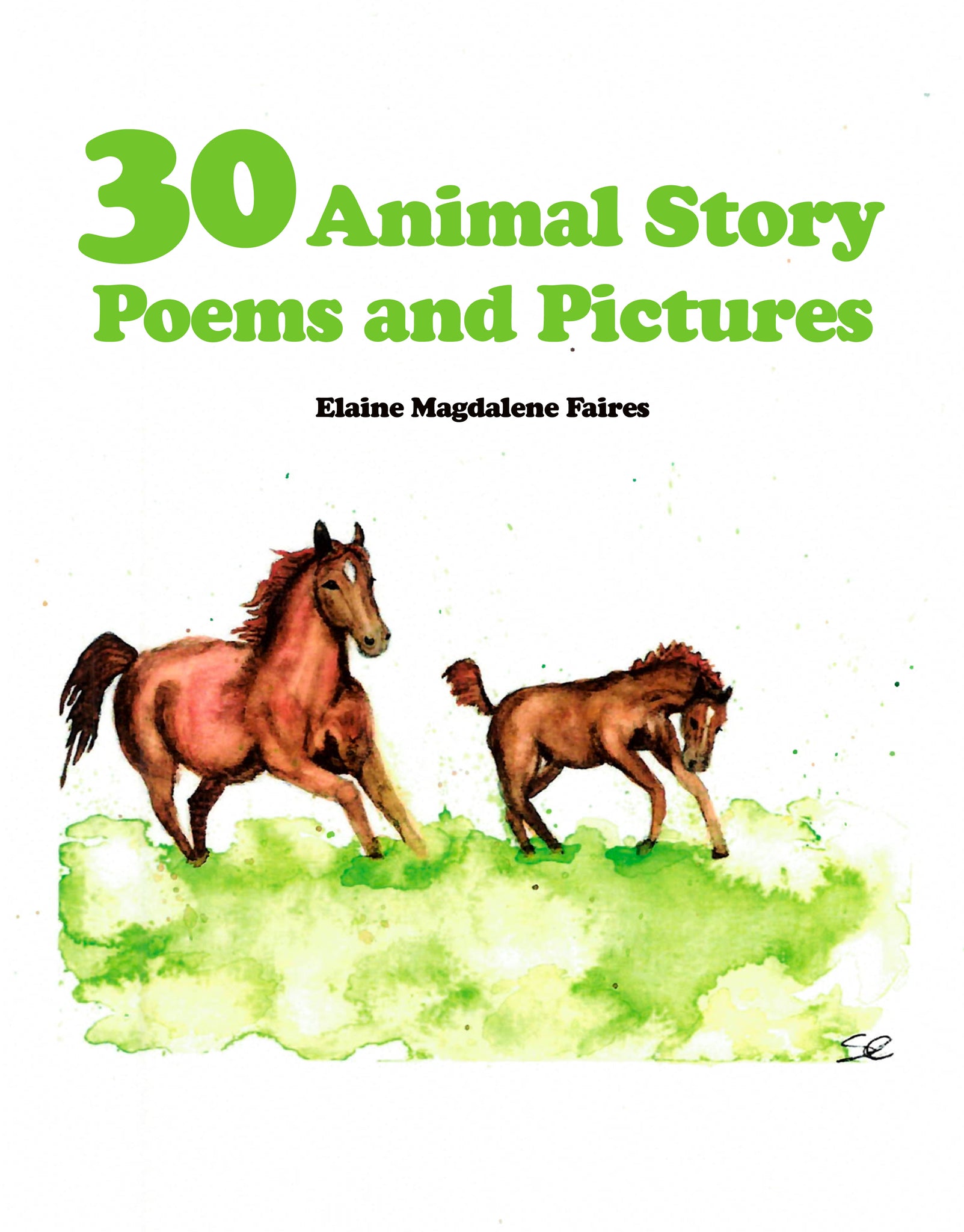 30 Animal Story Poems and Pictures