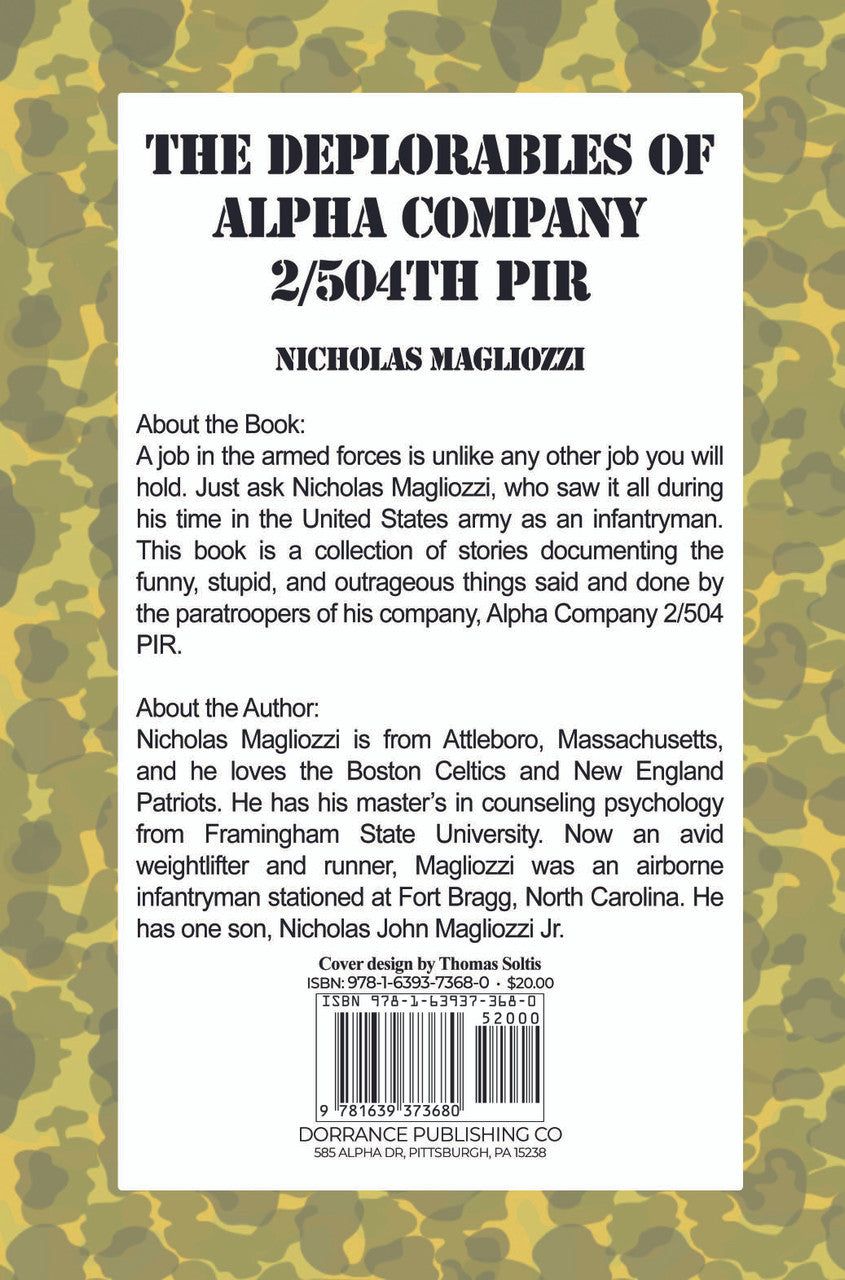 The Deplorables Of Alpha Company 2/504th PIR – Dorrance Bookstore