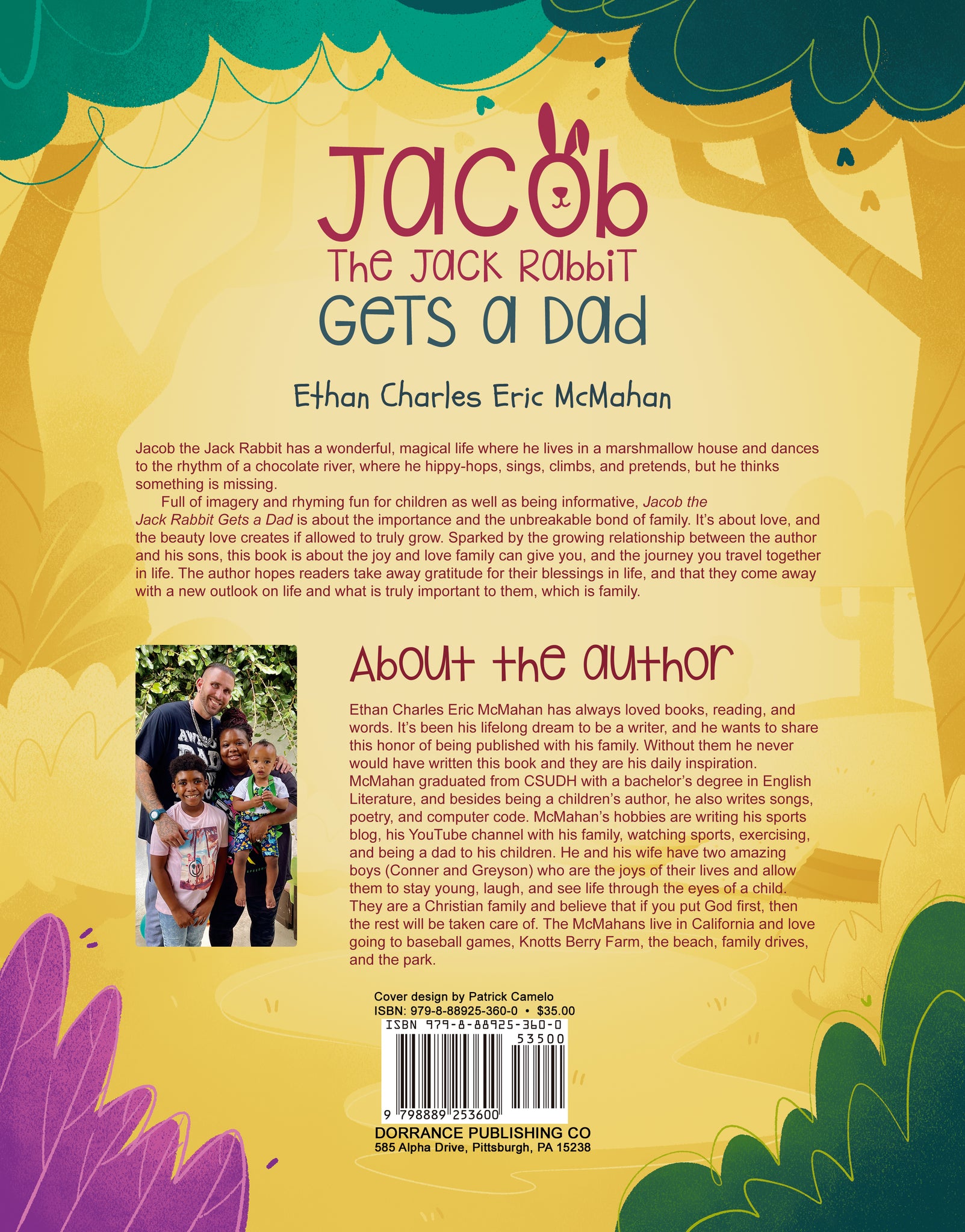 Jacob The Rabbit Facebook Jacob the Jack Rabbit Gets a Dad โ Dorrance Bookstore