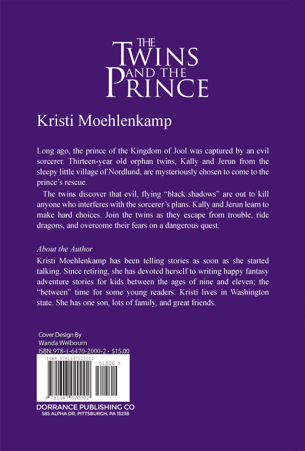 The Twins And The Prince – Dorrance Bookstore