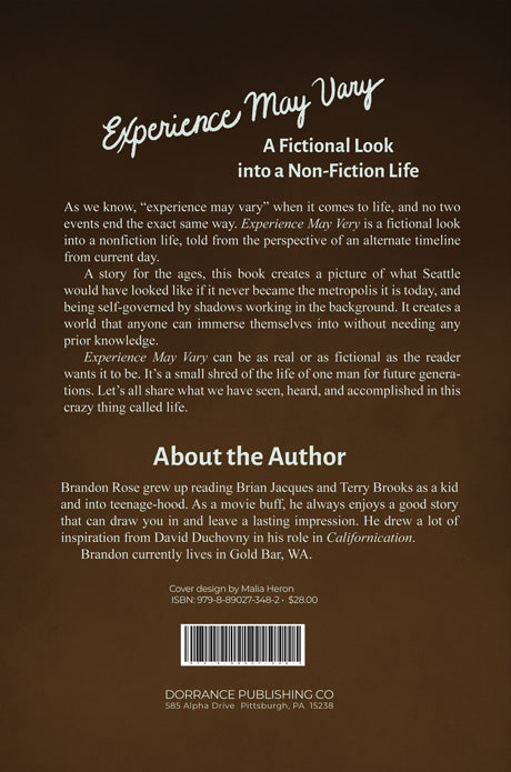 Experience May Vary: A Fictional Look into a Non-Fiction Life