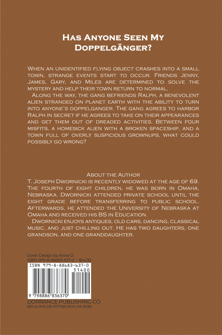 Has Anyone Seen My Doppelgänger? – Dorrance Bookstore