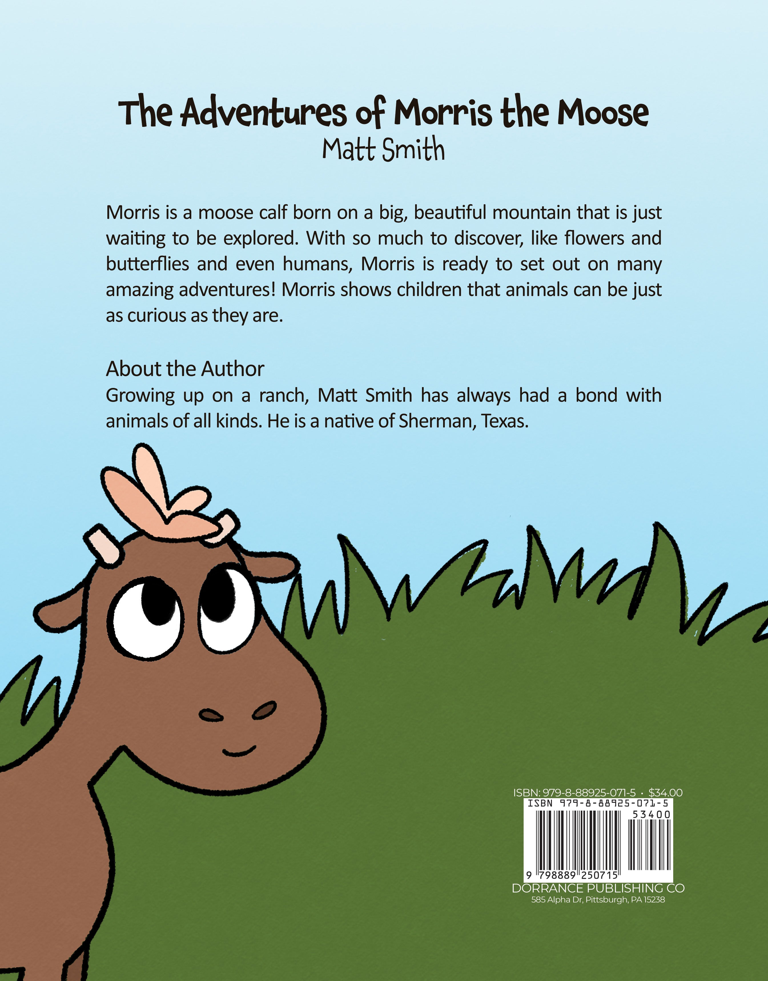 The Adventures of Morris the Moose – Dorrance Bookstore