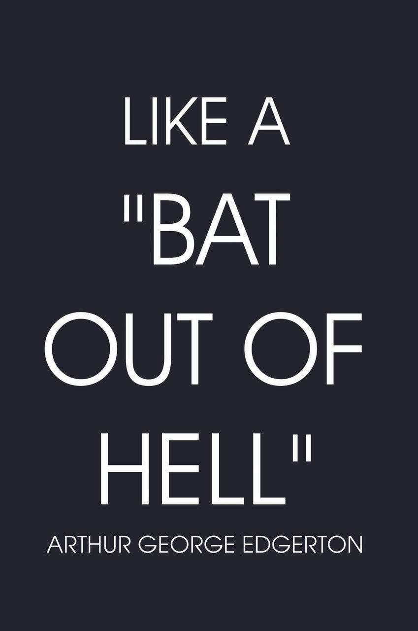 Like A "Bat Out Of Hell"