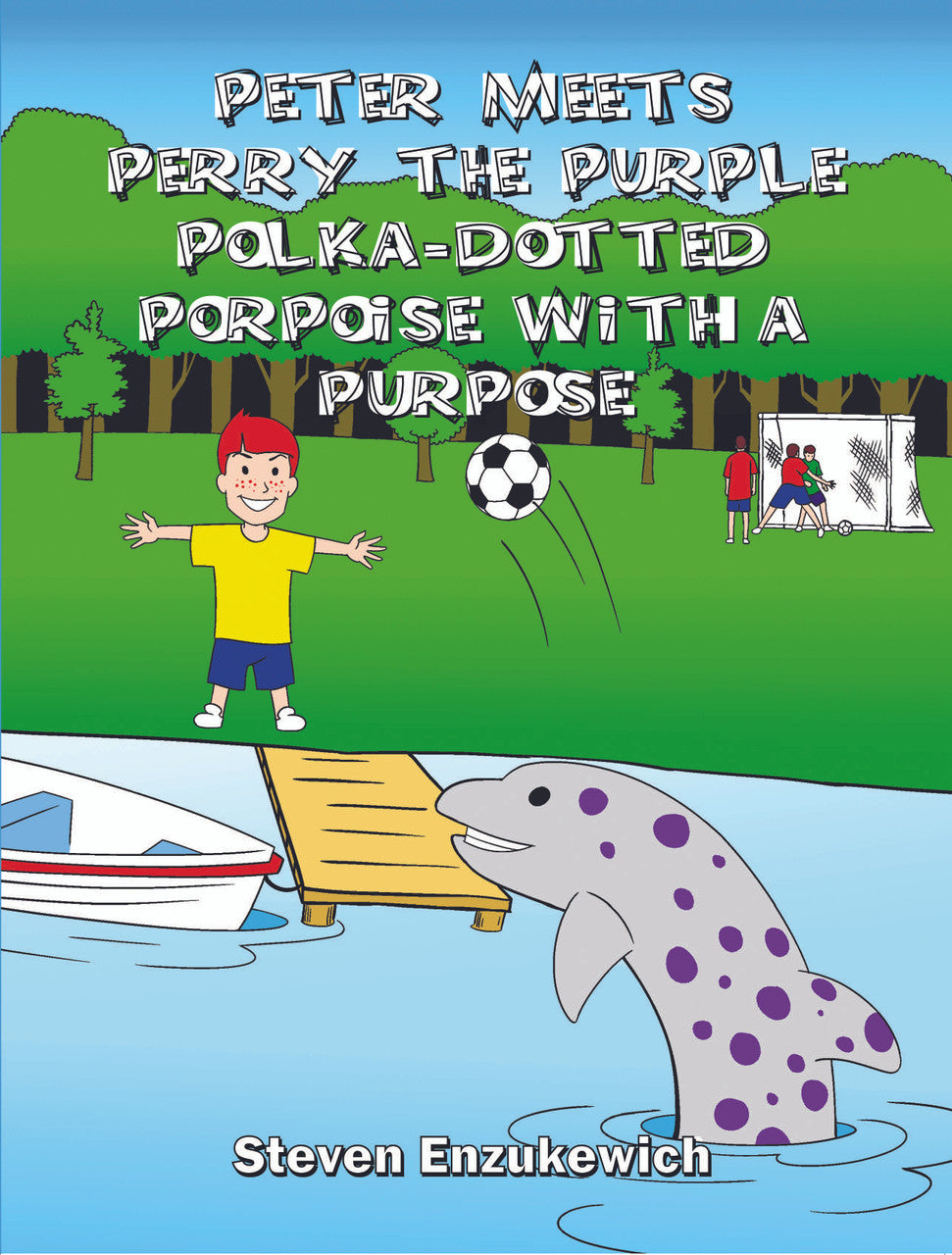 Peter Meets Perry The Purple Polka-Dotted Porpoise With A Purpose