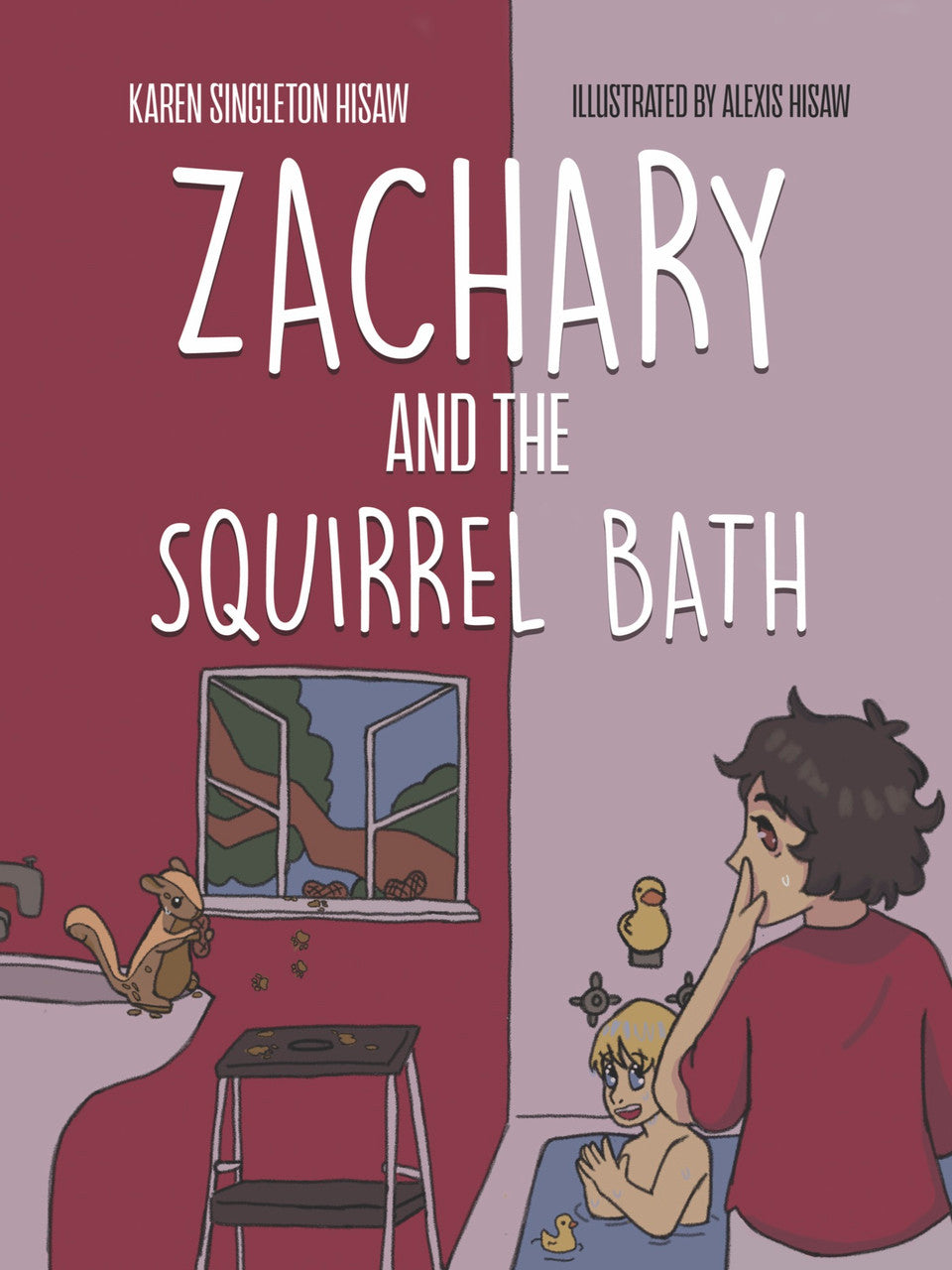 Zachary And The Squirrel Bath