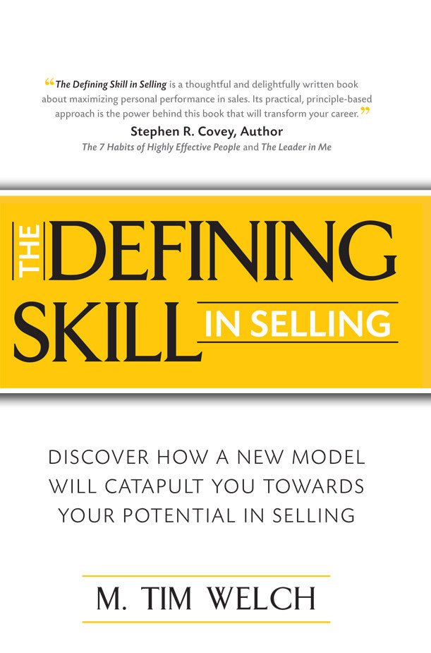 The Defining Skill In Selling