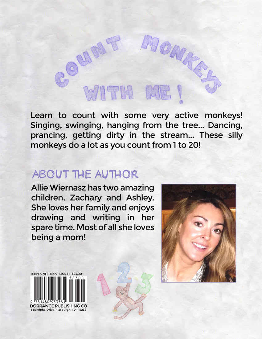 1-2-3 Count Monkeys With Me! – Dorrance Bookstore