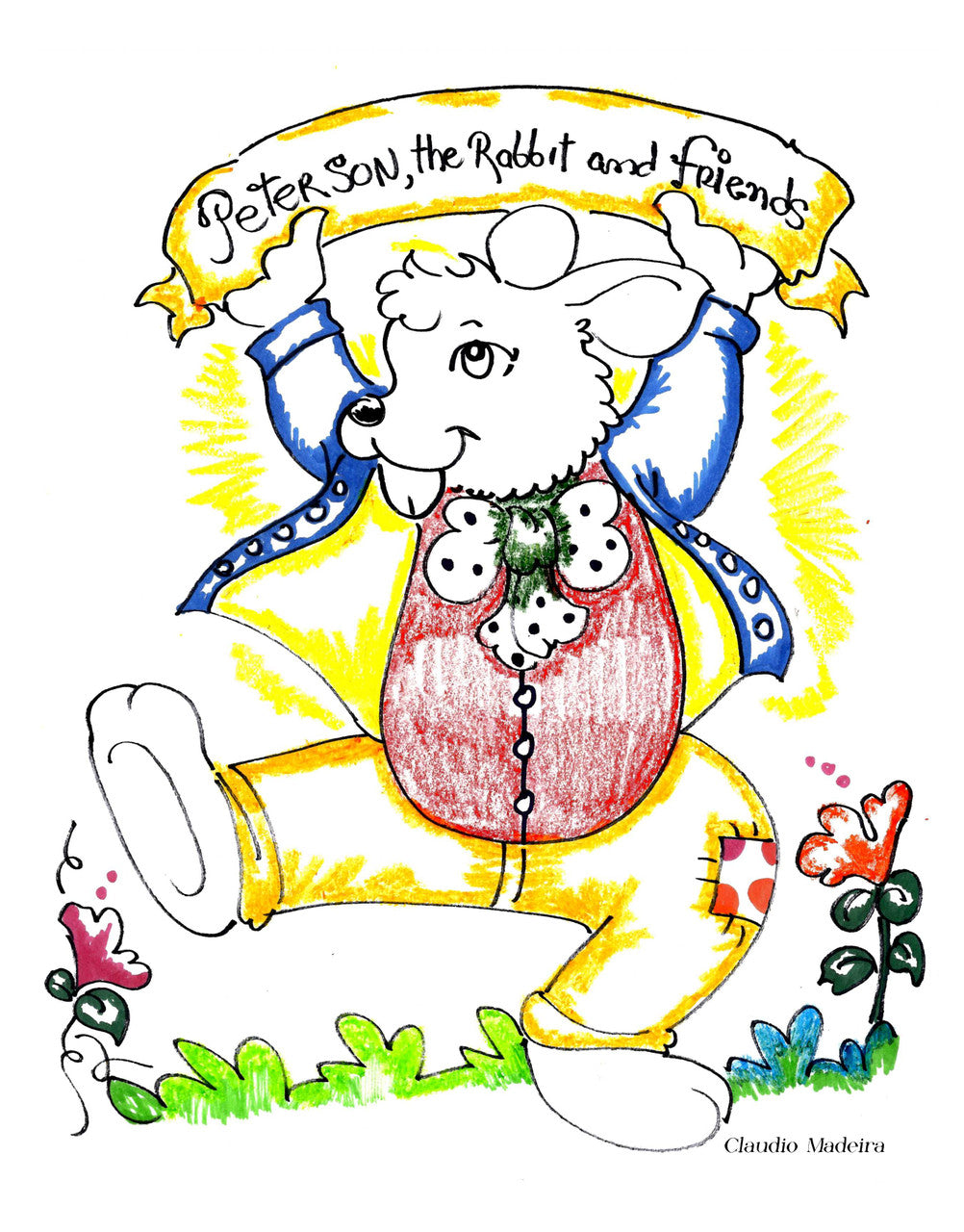 Peterson Rabbit And Friends Coloring Book