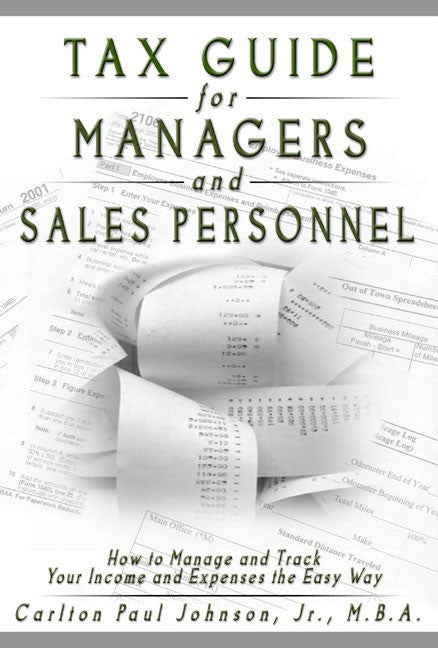 Tax Guide For Managers And Sales Personnel